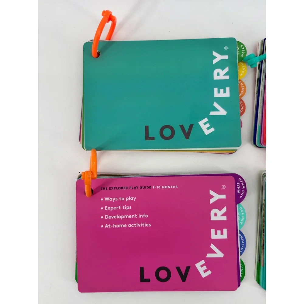 Lovevery Play Guides Bundle The Senser Explorer Pioneer 5-18 Months Set of 4
